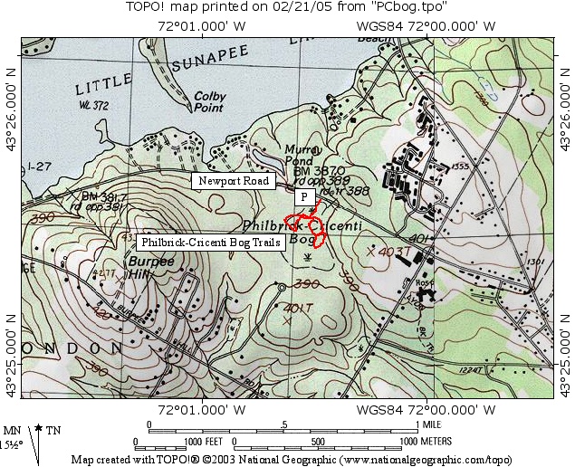 Philbrick Cricenti Bog Map